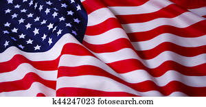 Waving American flag Waving American flag