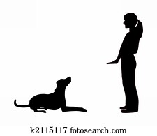 כלבנות, (obedience):, פקד, שב