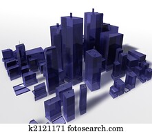 Abstract generic city