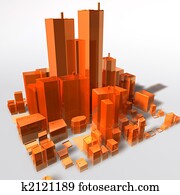 Abstract generic city