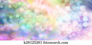 Soft healing bokeh light stream 