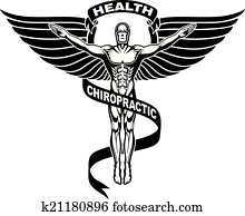 chiropraktiker, symbol, oder, symbol chiropraktiker, symbol, oder, symbol