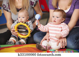 Mothers And Babies At Music Group Mothers And Babies At Music Group