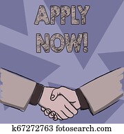 texto, señal, actuación, aplicar, now., conceptual, foto, petición, algo, officially, en, escritura, o, por, transmitir, en, forma, hombres de negocios, sacudarir las manos, firmemente, como, gesto, forma, de, saludo, y, agreement.