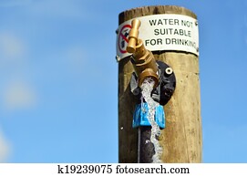 Water not suitable for drinking Water not suitable for drinking
