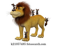 ライオン イラスト K Fotosearch