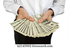 account of money in hands