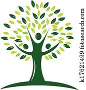 grüner baum, logo grüner baum, logo