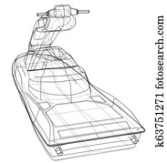 Jet Ski Stock Illustrations. 349 jet ski clip art images and royalty