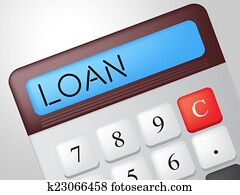Loan Calculator Means Fund Loans And Lending