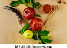 New Year, Rosh Hashanah, Yom Kippur concept. New Year, Rosh Hashanah, Yom Kippur concept.