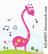 Singing giraffe Singing giraffe