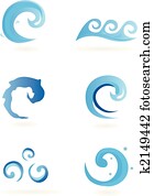 Water Icons â€“ Waves