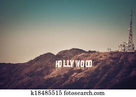 Hollywood Sign, Los Angeles Hollywood Sign, Los Angeles
