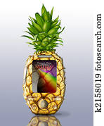Phone, pineapple Phone, pineapple