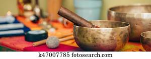Tibetan singing bowl Tibetan singing bowl