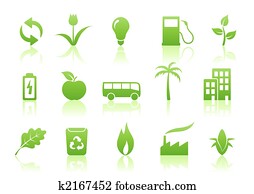 ecology icon set ecology icon set