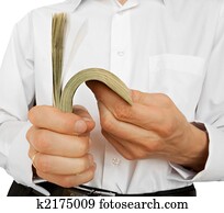 account of money in hands