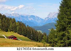 Beautiful alpine landscape in Austria