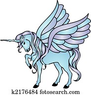 blue unicorn with wings blue unicorn with wings
