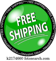 green free shipping button green free shipping button