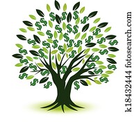 Money Tree Clipart K13570861 Fotosearch - money tree prosperity symbol logo