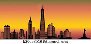 new york skyline new york skyline