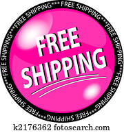 pink free shipping button pink free shipping button