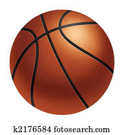 Realistic basketball Realistic basketball