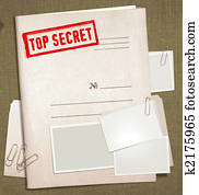 top secret folder top secret folder