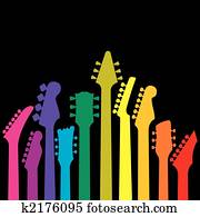 קשת, של, גיטרות