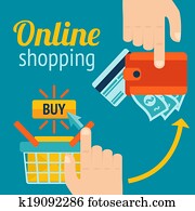 Business hand paying money