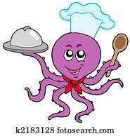 Octopus chef Octopus chef