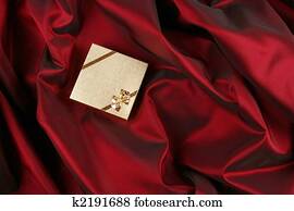 Gold gift box Gold gift box