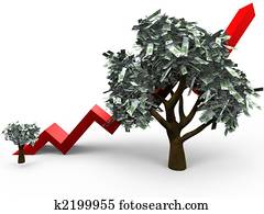 growth of a money tree