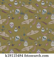 mexican vintage pattern mexican vintage pattern