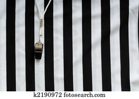 Referee Jersey and whistle Referee Jersey and whistle
