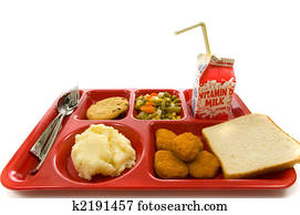 School Lunch Tray School Lunch Tray