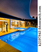 Swimming pool and spa Swimming pool and spa