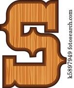 Western S letter Western S letter