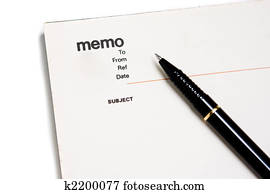 Blank memo pad notebook