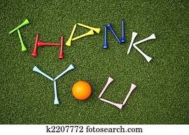 golf ball thank you