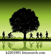 People outdoors People outdoors