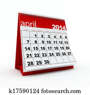 April 2014 calendar April 2014 calendar