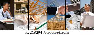 Construction Collage