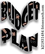 geflickt, gemeinsam, budget, plan