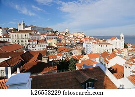 lisboa, vista cidade