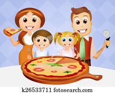 pizza family pizza family