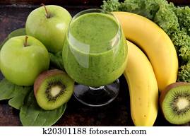 grün, smoothie grün, smoothie