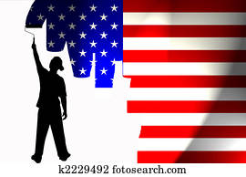 quadro, estados, novo